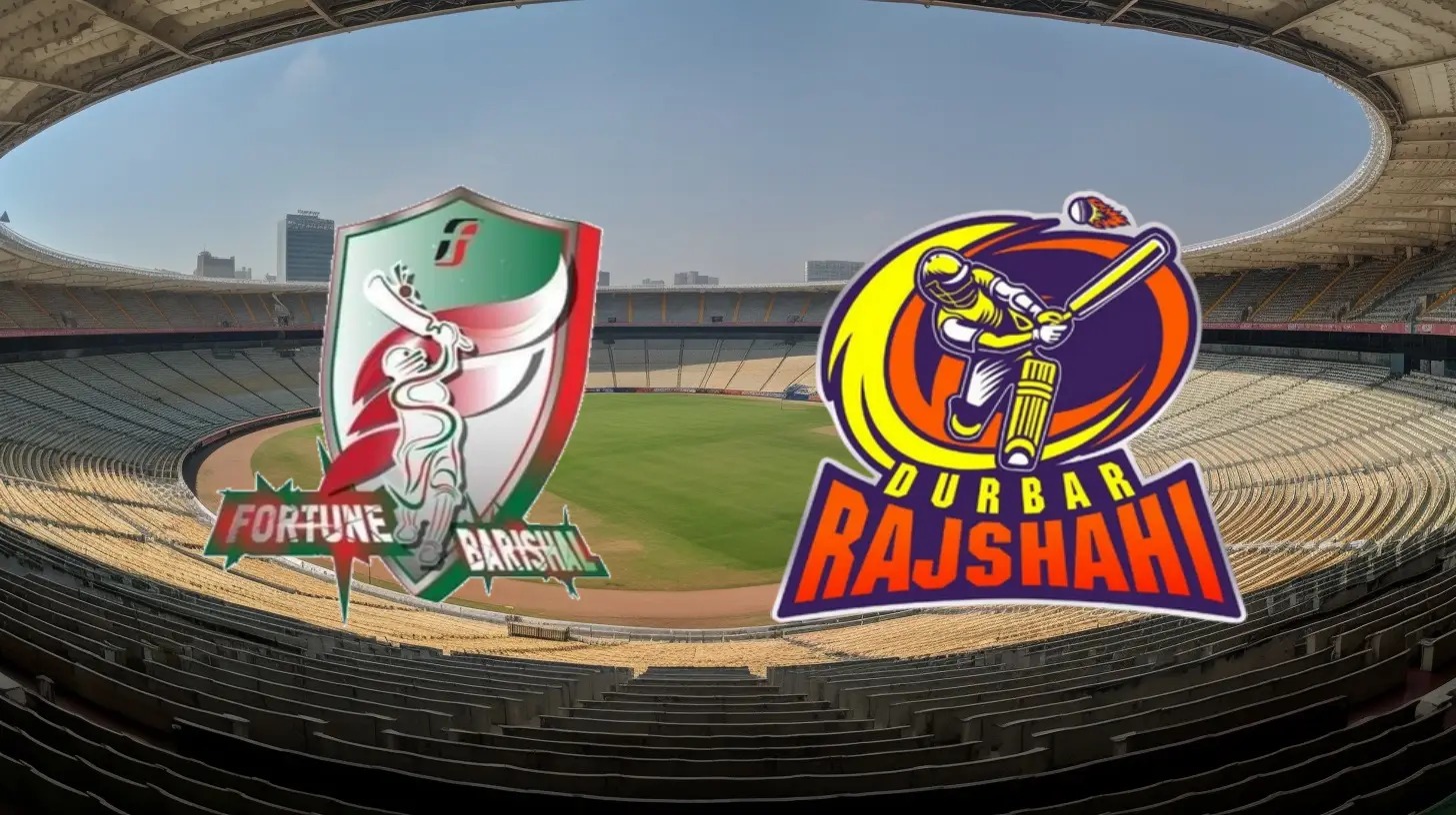 Fortune Barishal vs Durbar Rajshahi বিপিএল লাইভ ম্যাচ 10