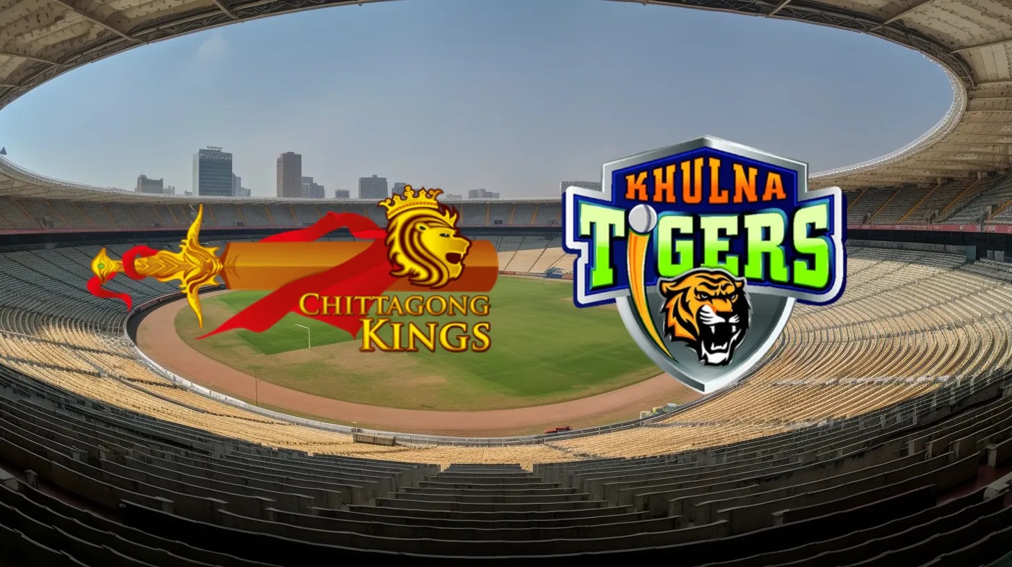 Chittagong Kings vs Khulna Tigers : বিপিএল কোয়ালিফায়ার 2