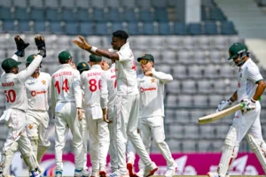 Ban vs Zim Test স্পিন মাস্টারির মাধ্যমে মুক্তির লক্ষ্যে বাংলাদেশ
